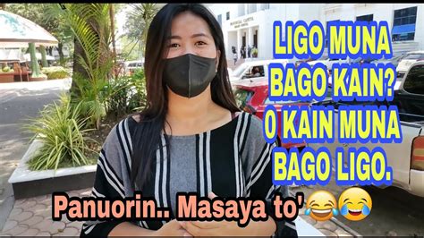 Ligo Muna Bago Magpatira si Baby .